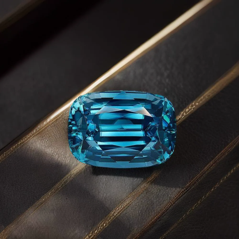 Blue Zircon gemstone