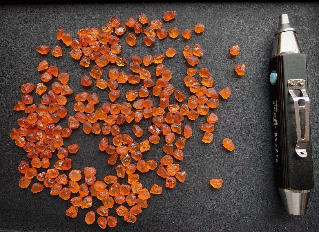 Spessartite Garnet gemstone